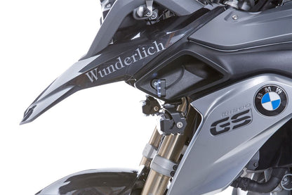 Faro auxiliar LED MicroFlooter BMW R1250GS '18 - negro Wunderlich