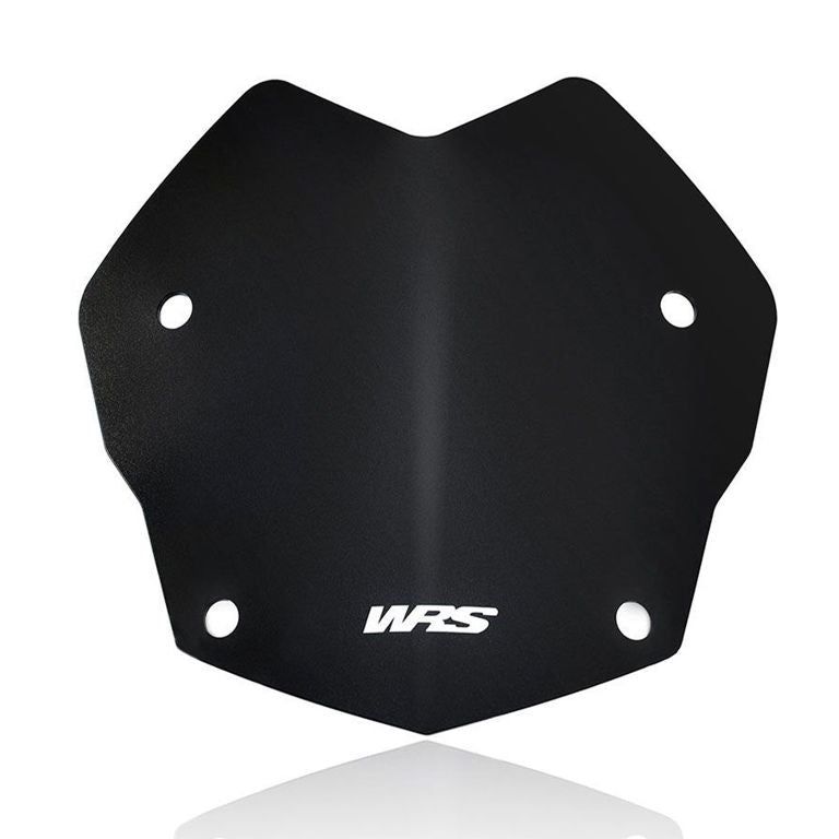 Parabrisas de repuesto modelo rally WRS BMW R1200GS '13-17 / R1250GS '18-23 negro mate