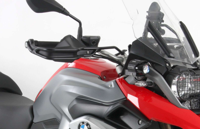 Soportes de protección para guardamanos H&amp;B negros BMW R1250GS LC'18-'23