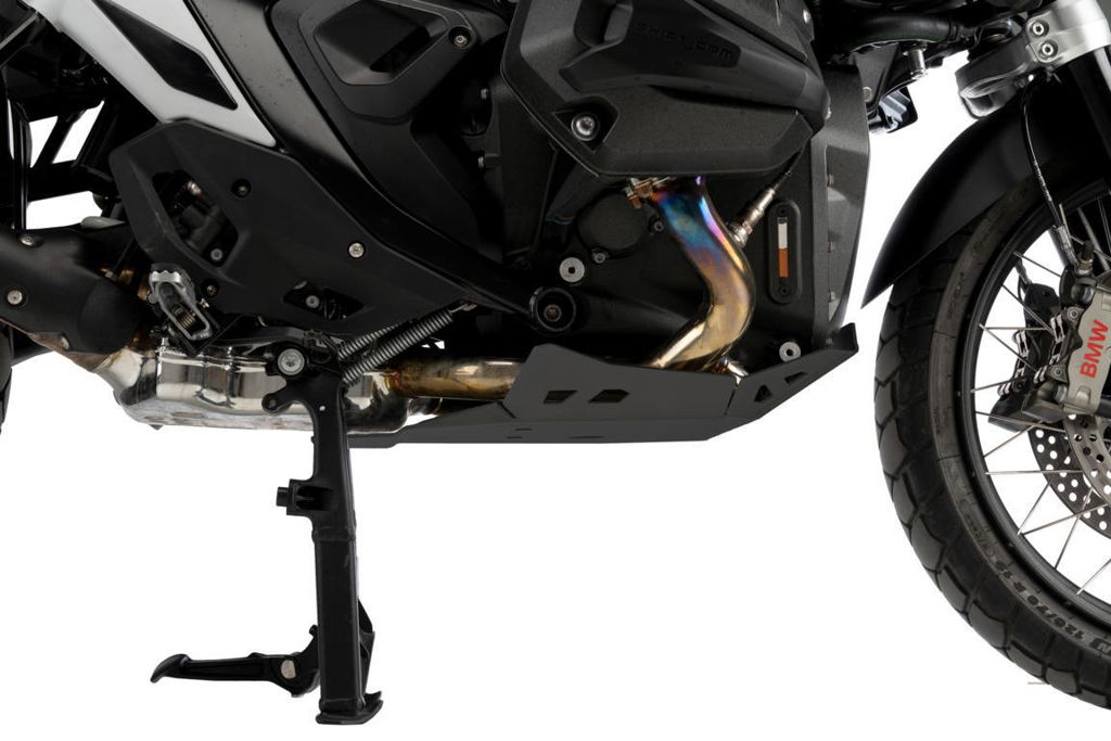 Placa de cárter de aluminio negro Puig BMW R1300GS '23-