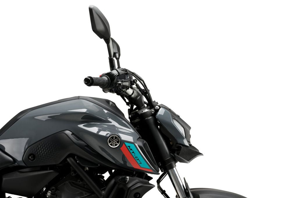 Alerón delantero Naked Puig para Yamaha MT-07 '21 - símil carbono