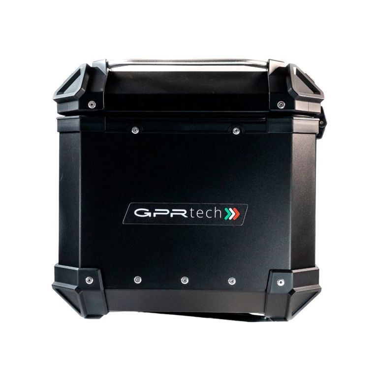 Baúl superior ALPI-TECH 35L negro con placa de montaje universal