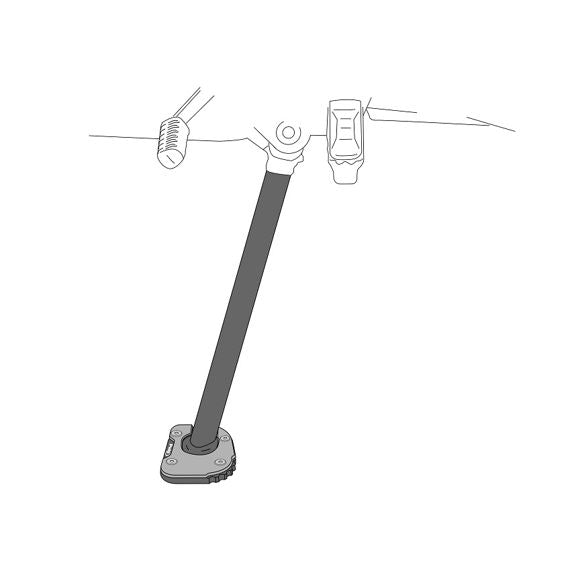 Extensor de caballete lateral Puig Honda NC750X / X-ADV '21-