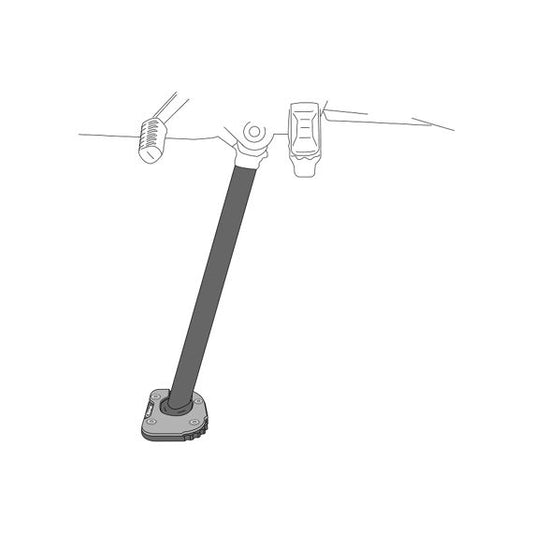 Extensor de caballete lateral Puig Honda NT1100 '22-