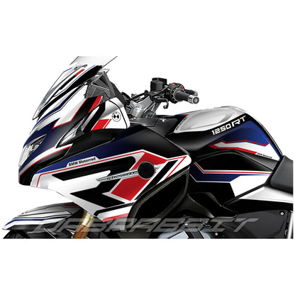 Juego de pegatinas BMW R 1200/1250 RT M blancas
