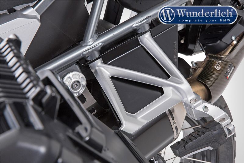 Cubierta del hueco del asiento del pasajero BMW R1200GS LC/Adventure - negro Wunderlich