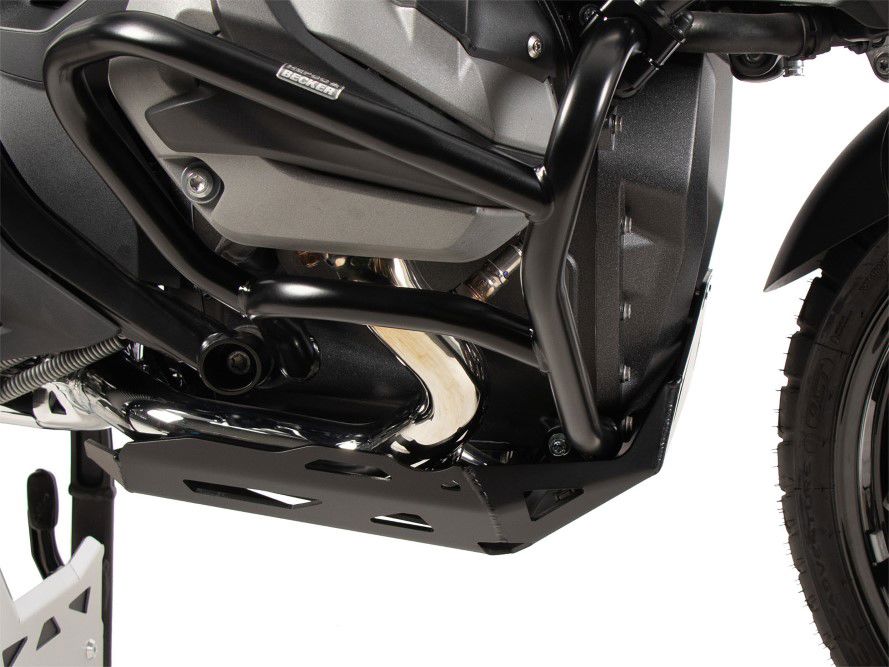 Placa de cárter de aluminio negro Hepco&amp;Becker BMW R1300GS '23-
