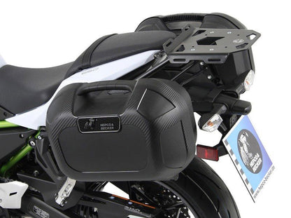 Portaequipajes C-Bow negro Hepco&amp;Becker Kawasaki Z650 '17-