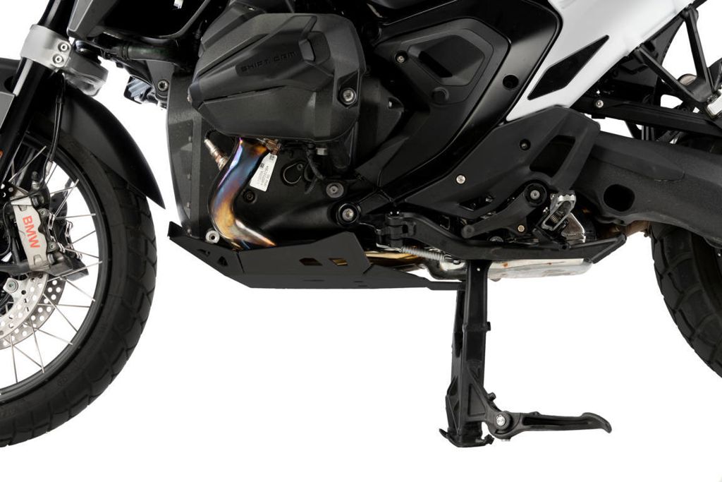 Placa de cárter de aluminio negro Puig BMW R1300GS '23-