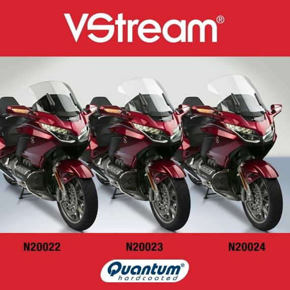 Parabrisas de repuesto National Cycle VStream alto transparente Honda GL1800 Gold Wing '18-