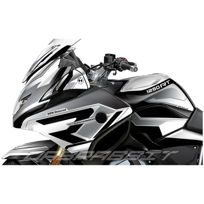 Juego de pegatinas BMW R 1200/1250 RT gris W
