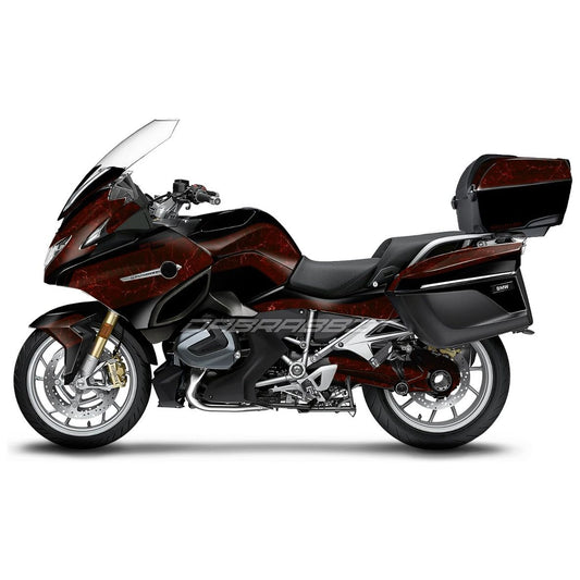 Juego de pegatinas BMW R 1200/1250 RT camuflaje marrón