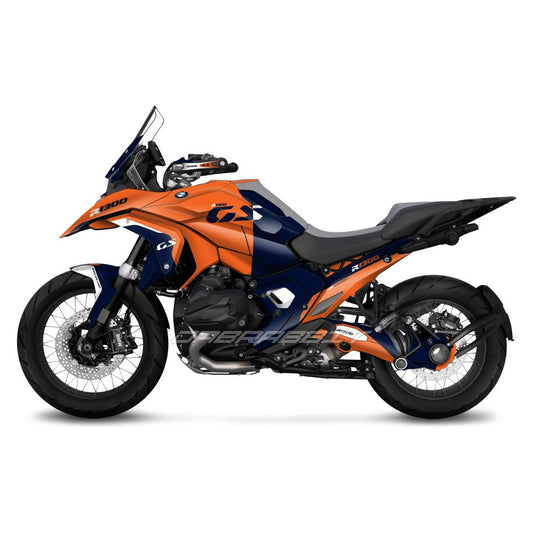 Pack de pegatinas naranjas para BMW R1300GS