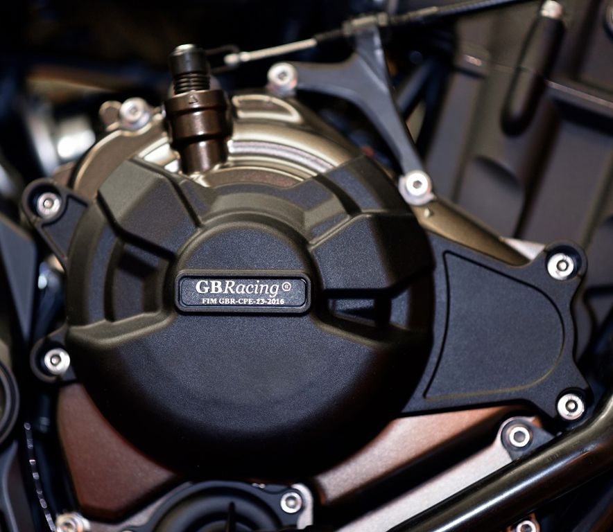 Juego de tapas de motor GB-Racing para Yamaha MT-07 / Tracer / XSR700 /R6 (tapa de embrague y alternador)