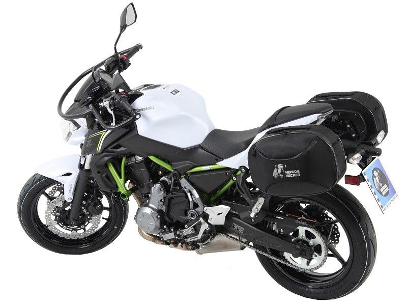 Portaequipajes C-Bow negro Hepco&amp;Becker Kawasaki Z650 '17-