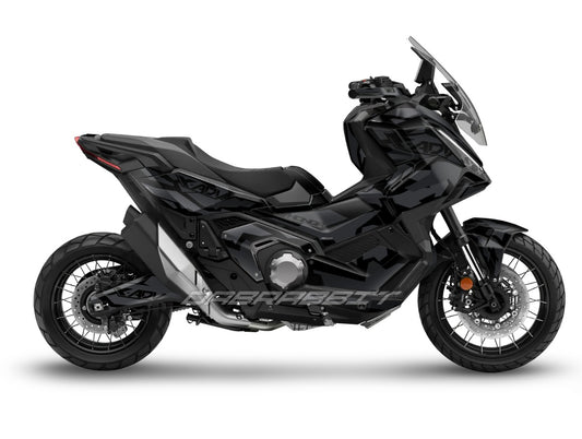Kit gráfico completo para la X-ADV 750 (2025) – Edición AF Black Blue (AF-BB)
