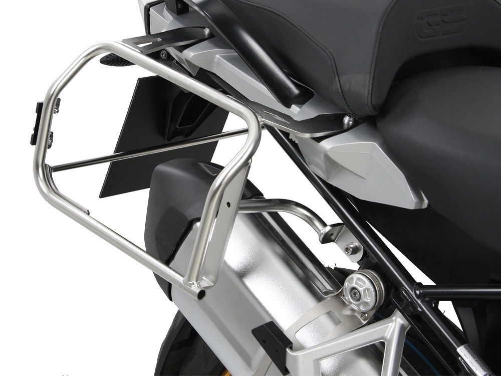 Juego de maletas recortadas Hepco&amp;Becker con portaequipajes y maletas negras para BMW R1250GS LC '18