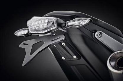 Portamatrículas + luz trasera transparente Evotech Performance KTM 790 Duke '18-22