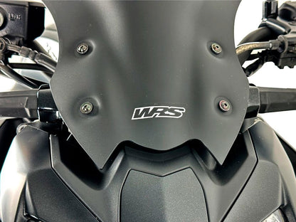 Parabrisas de repuesto modelo Touring WRS Kawasaki Z900 '20 - negro mate