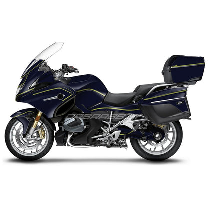 Juego de pegatinas BMW R 1200/1250 RT azul y amarillo