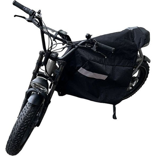 Cubrepiernas Fatbike - universal - Negro