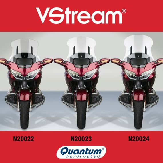 Parabrisas de repuesto National Cycle VStream alto transparente Honda GL1800 Gold Wing '18-