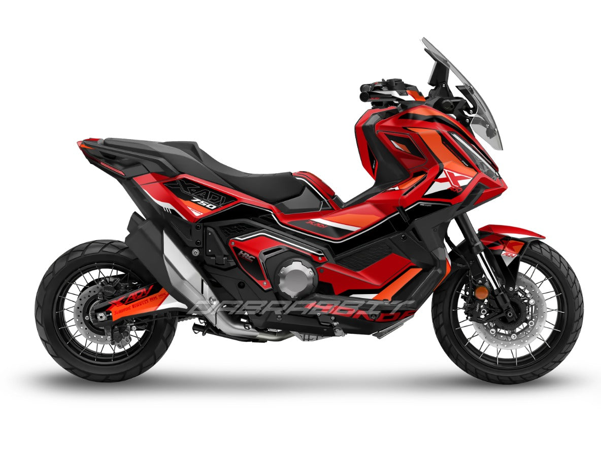 Kit gráfico completo para la X-ADV 750 (2025) – Edición XL Roja (XL-R)
