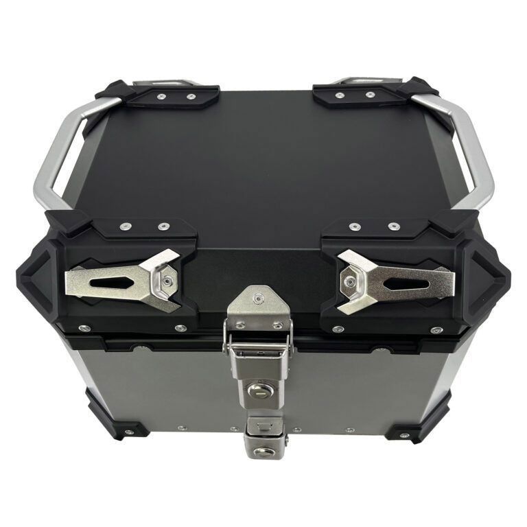 Baúl superior ALPI-TECH 35L negro con placa de montaje universal