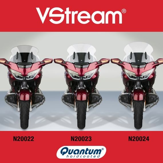 Parabrisas de repuesto National Cycle VStream alto transparente Honda GL1800 Gold Wing '18-