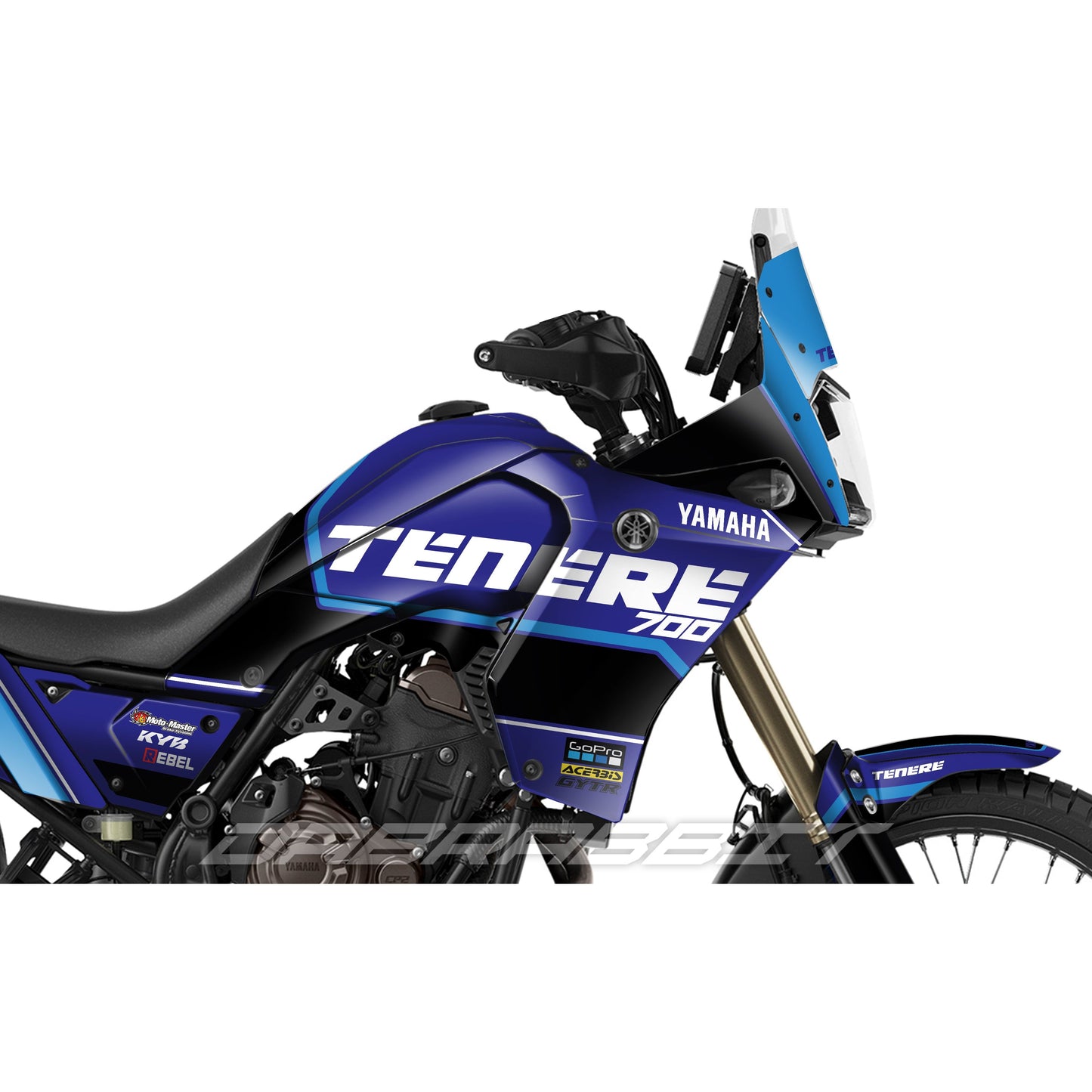 Kit gráfico completo para YAMAHA TENERE 700/T7 (DD-BL)