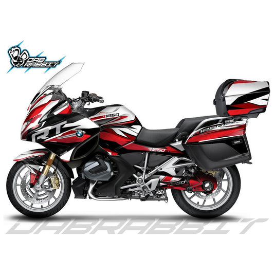 Juego de pegatinas BMW R 1200/1250 RT M pack rojo