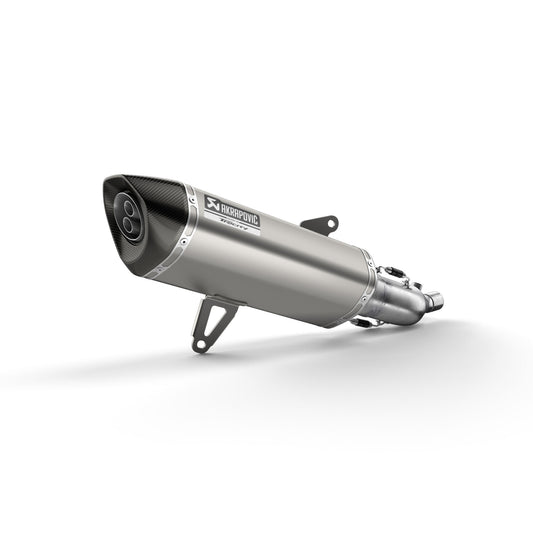 Silenciador Slip-On Akrapovič de titanio para Tricity 300