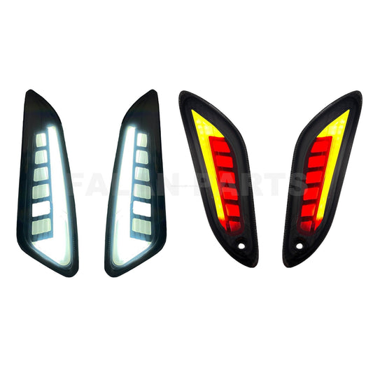 Juego de intermitentes APLUS Smoked Flow | Vespa Sprint/Primavera