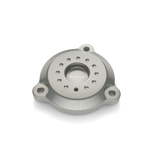Tapa trasera del motor de palanquilla – Plateada 