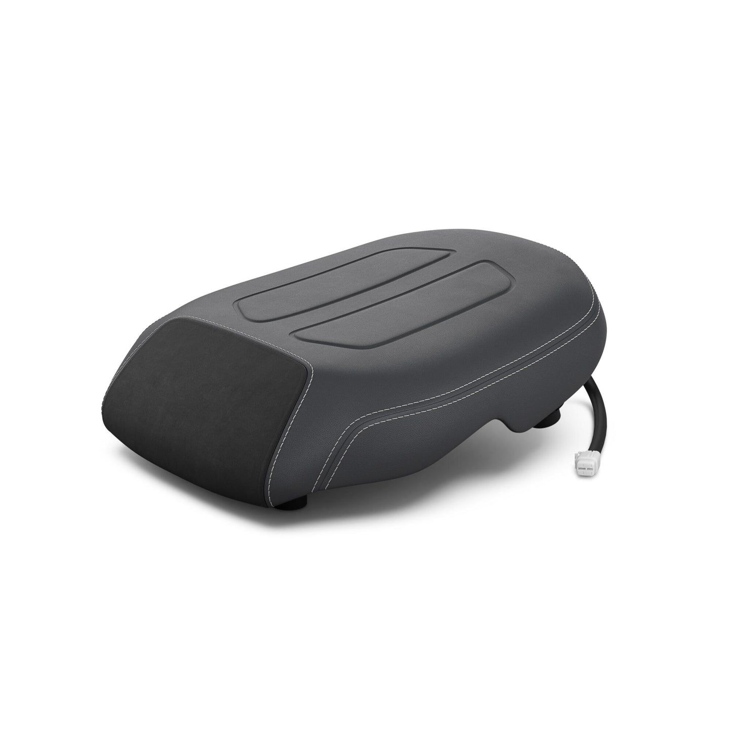 Asiento de pasajero cómodo y calefaccionado 