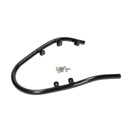 Soporte de guardabarros delantero negro mate | Vespa Primavera / Sprint / Eléctrica