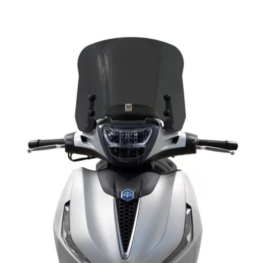 Parabrisas Isotta ahumado oscuro para Piaggio Beverly 300 HPE y 400 HPE