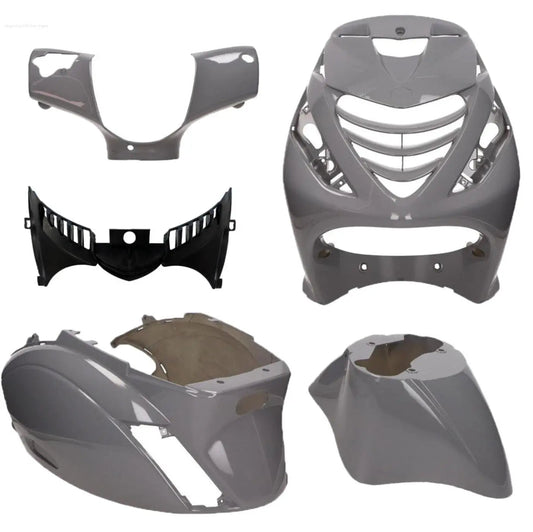 Carrocería Gris Nardo Alto Brillo | Modelos Piaggio ZIP 2000/SP 