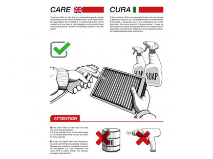 FILTRO DE AIRE P08 FILTRO SPRINT BMW R 1300 GS 2023-2024 