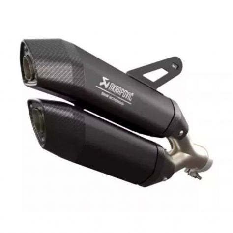 SILENCIADOR DESLIZANTE DE TITANIO NEGRO HOMOLOGADO POR AKRAPOVIC BMW R 1300 GS 2023-2024 