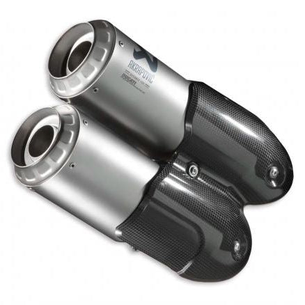 PAR DE SILENCIADORES DE TITANIO AKRAPOVIC DUCATI PANIGALE SUPERSPORT 950 / S 21-23 DUCATI OFICIAL 