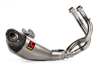 SISTEMA COMPLETO ARROW DARK ALUMINIO INDY RACE KAWASAKI Z 650 / NINJA 650 2021-2023 