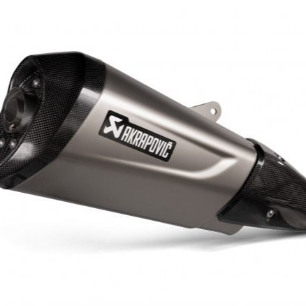 SILENCIADOR DE ACERO INOXIDABLE AKRAPOVIC VESPA GTS 300 2021-2024 