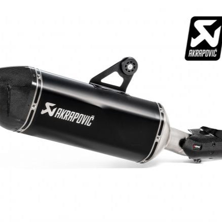 SILENCIADOR AKRAPOVIC TITANIO NEGRO BMW R 1250 GS / ADVENTURE 2019-2023 