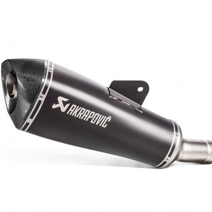SILENCIADOR DE ESCAPE AKRAPOVIC TITANIO NEGRO BMW R 1200 RS 2017-2018 