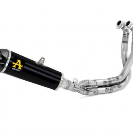 SISTEMA COMPLETO ARROW DARK ALUMINIO INDY RACE KAWASAKI Z 650 / NINJA 650 2021-2023 