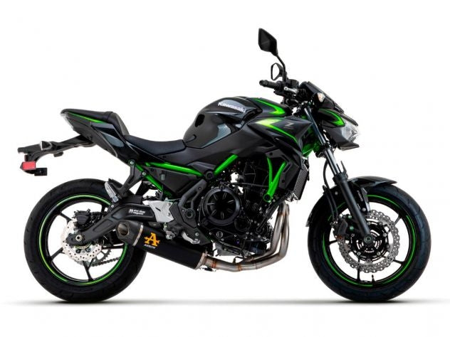SISTEMA COMPLETO ARROW DARK ALUMINIO INDY RACE KAWASAKI Z 650 / NINJA 650 2021-2023 