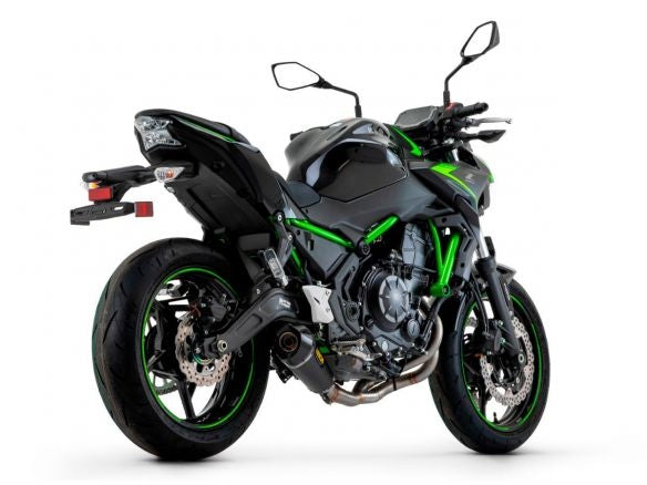SISTEMA COMPLETO ARROW DARK ALUMINIO INDY RACE KAWASAKI Z 650 / NINJA 650 2021-2023 