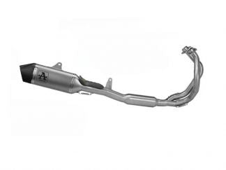 SISTEMA COMPLETO ARROW DARK ALUMINIO INDY RACE KAWASAKI Z 650 / NINJA 650 2021-2023 