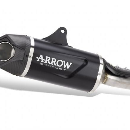 SILENCIADOR ARROW INDY RACE EVO DE ALUMINIO CARBONO OSCURO BMW R 1300 GS 2024 